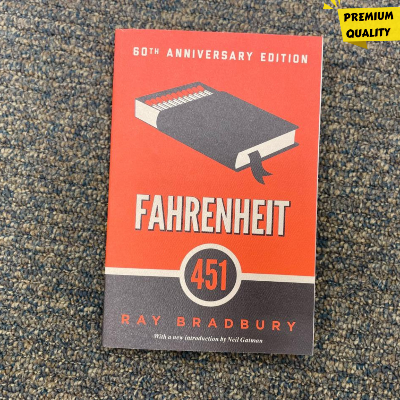 Picture of Fahrenheit 451 Novel by Ray Bradbury (Premium Quality Paperback)