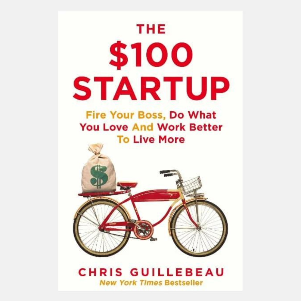 Picture of The $100 Startup by Chris Guillebeau (Yellow  Paperback)