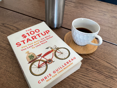 Picture of The $100 Startup by Chris Guillebeau (Yellow  Paperback)