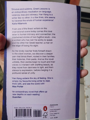 Picture of Greek Lessons Book by Han Kang (Paperback)