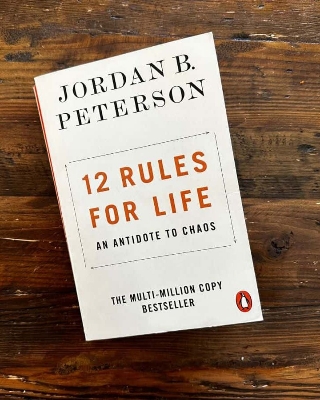 Picture of 12 Rules for Life: An Antidote to Chaos by Jordan Peterson (Yellowish Paperback)