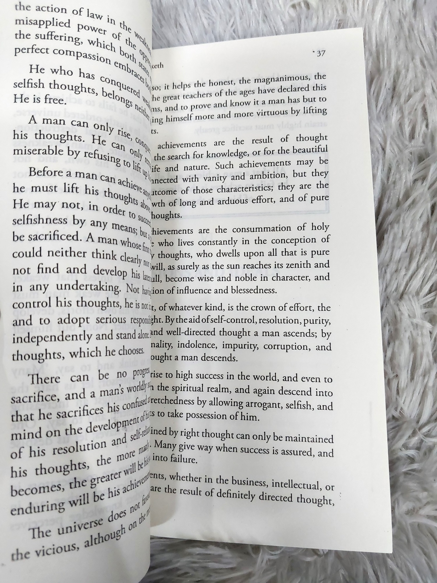 Picture of As a Man Thinketh Book by James Allen (Paperback)