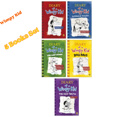 Picture of Diary of a Wimpy Kid 5 Book Set: Diary of a Wimpy Kid, Rodrick Rules, The Last Straw, Dog Days, The Ugly Truth (Diary of a Wimpy Kid, 1-5)