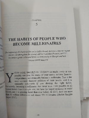Picture of Million Dollar Habits: Proven Power Practices to Double and Triple Your Income (Premium Quality  Paperback)