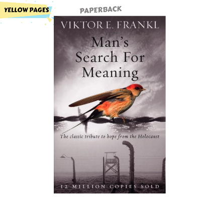 Picture of Man's Search for Meaning Book by Viktor Frankl (Yellowish Paperback)