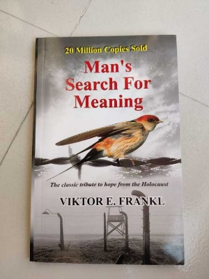 Picture of Man's Search for Meaning Book by Viktor Frankl (Yellowish Paperback)