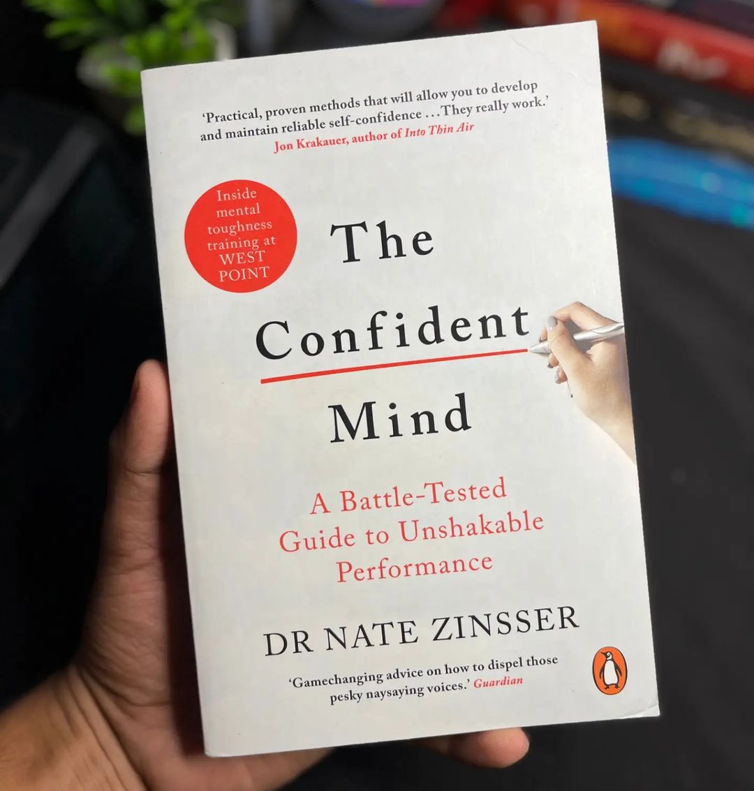 Picture of The Confident Mind: A Battle-Tested Guide to Unshakable Performance by Dr. Nate Zinsser