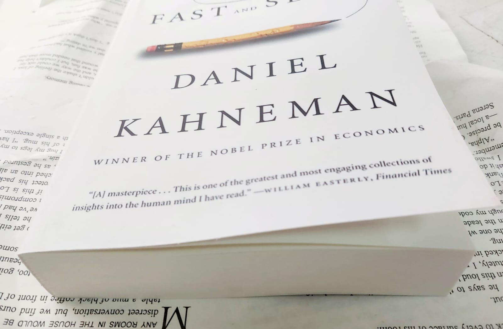 Picture of Thinking, Fast and Slow by Daniel Kahneman (Premium Quality Paperback)