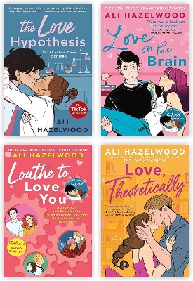Picture of New Release Ali Hazelwood 4 Books Collection Set: The Love Hypothesis, Love on the Brain, Loathe to Love You & Love Theoretically (Premium Paperback)