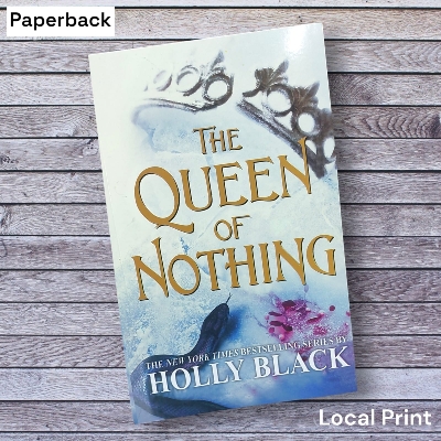 Picture of The Queen of Nothing Book by Holly Black -(Yellowish - Paperback)