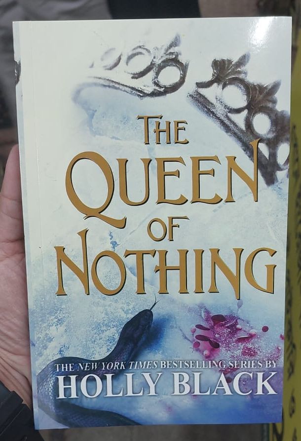 Picture of The Queen of Nothing Book by Holly Black -(Yellowish - Paperback)