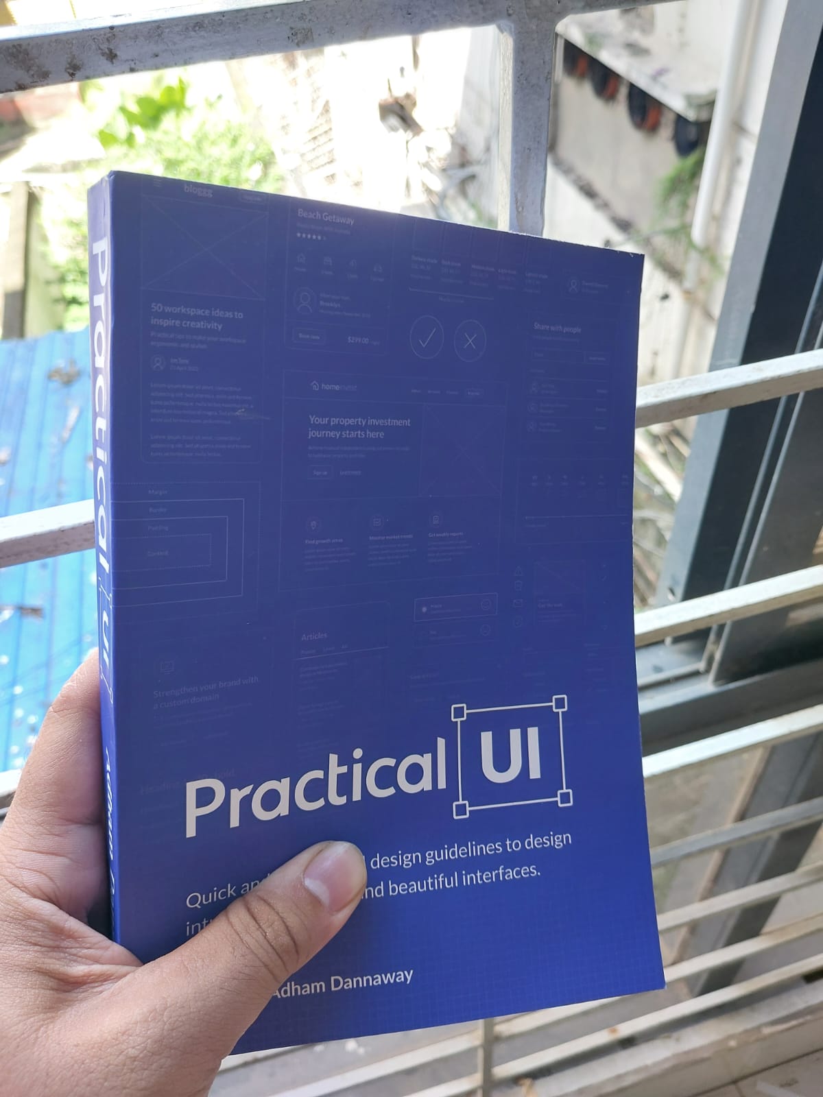 Picture of Practical UI: Quick and Practical UI Design Guidelines to Design Intuitive, Accessible, and Beautiful Interfaces Book by Adham Dannaway