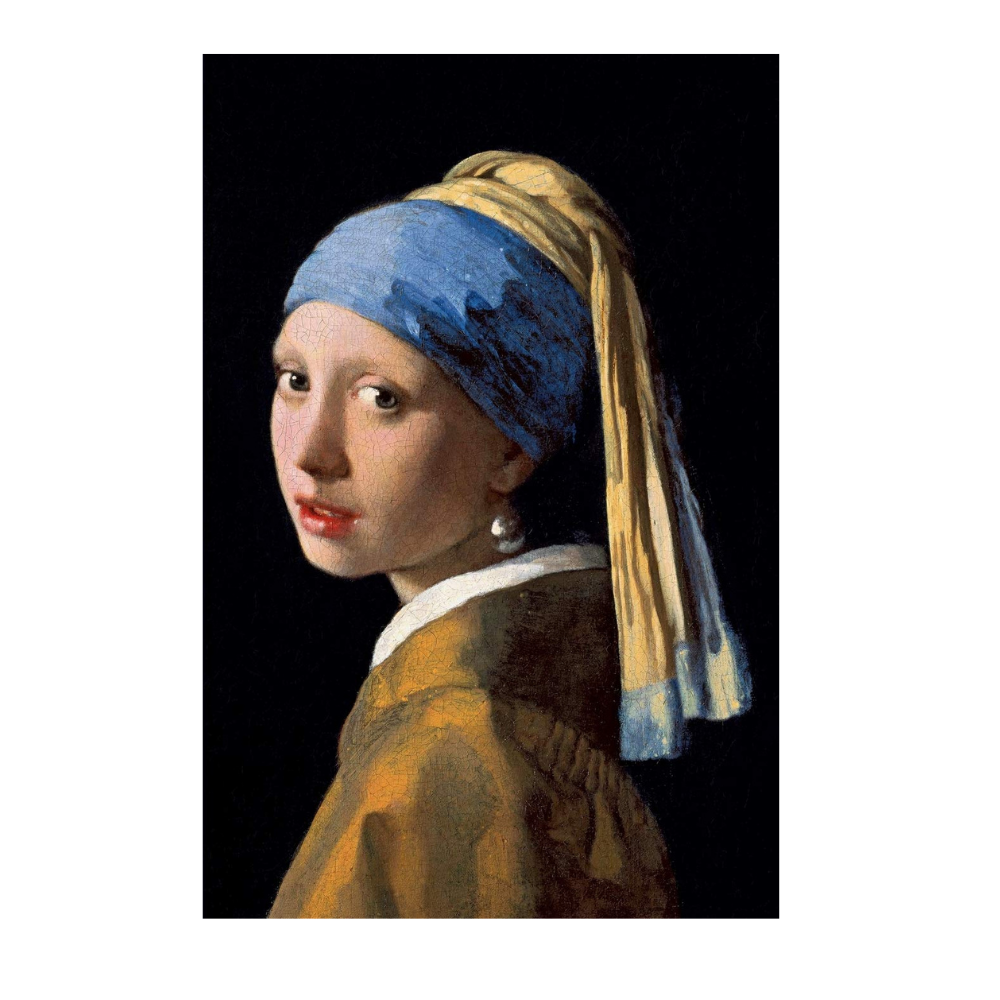Picture of Girl with a Pearl Earring by Johannes Vermeer Journal (Premium Quality Paperback)