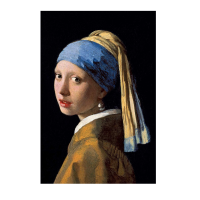 Picture of Girl with a Pearl Earring by Johannes Vermeer Journal (Premium Quality Paperback)