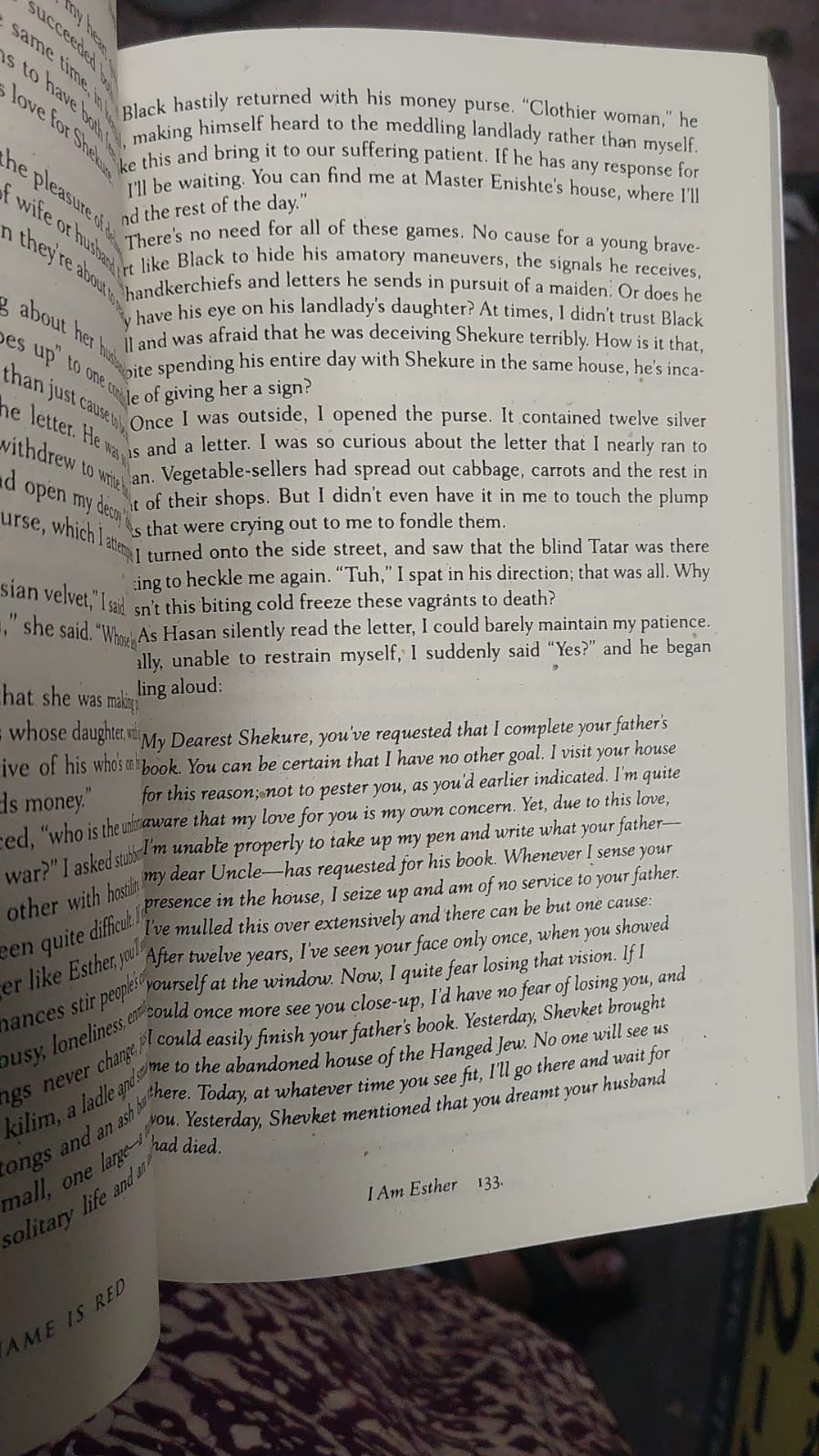 Picture of My Name Is Red by Orhan Pamuk (Yellowish - Paperback)