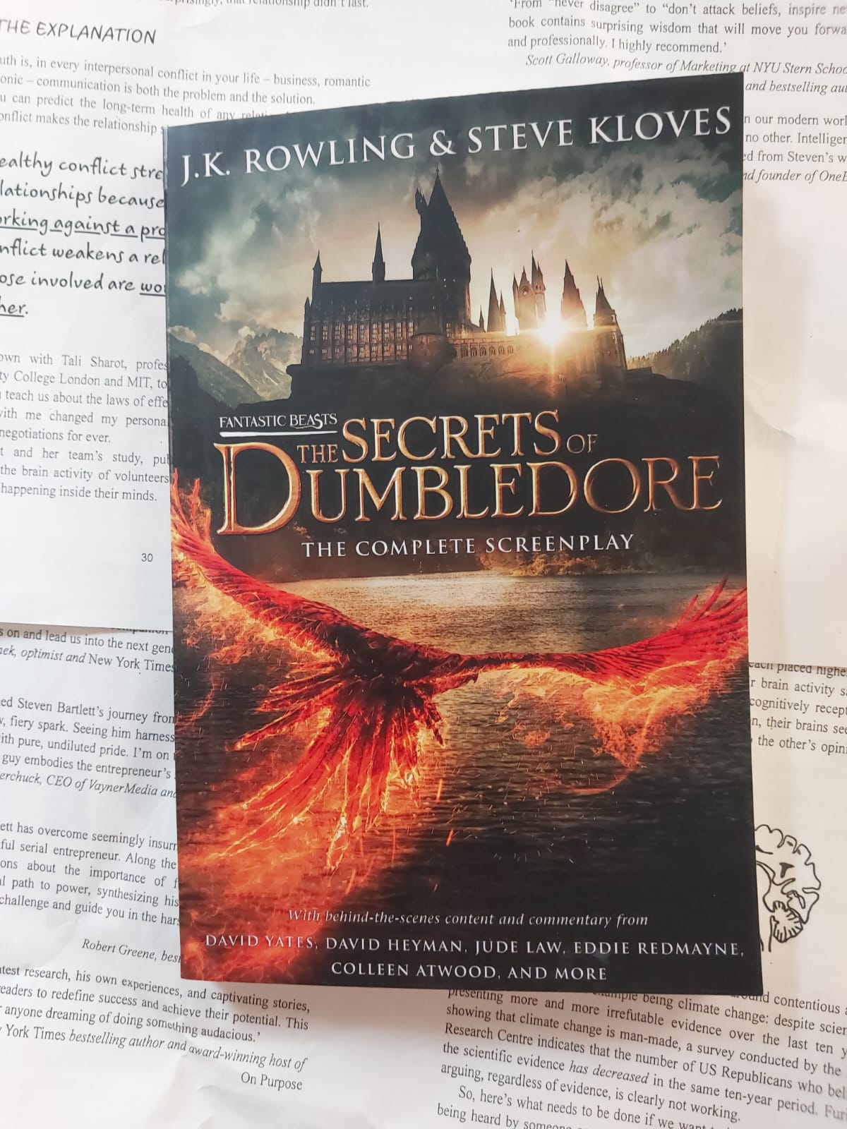 Picture of Fantastic Beasts: The Secrets of Dumbledore - The Complete Screenplay  (English, Paperback, Rowling J.K.)