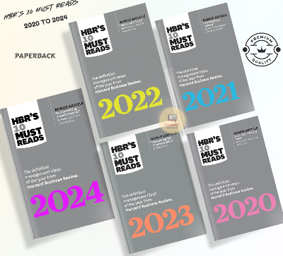 Picture of 5 Years of Must Reads from HBR: 2024 Edition (5 Books) (HBR's 10 Must Reads) by Harvard Business Review