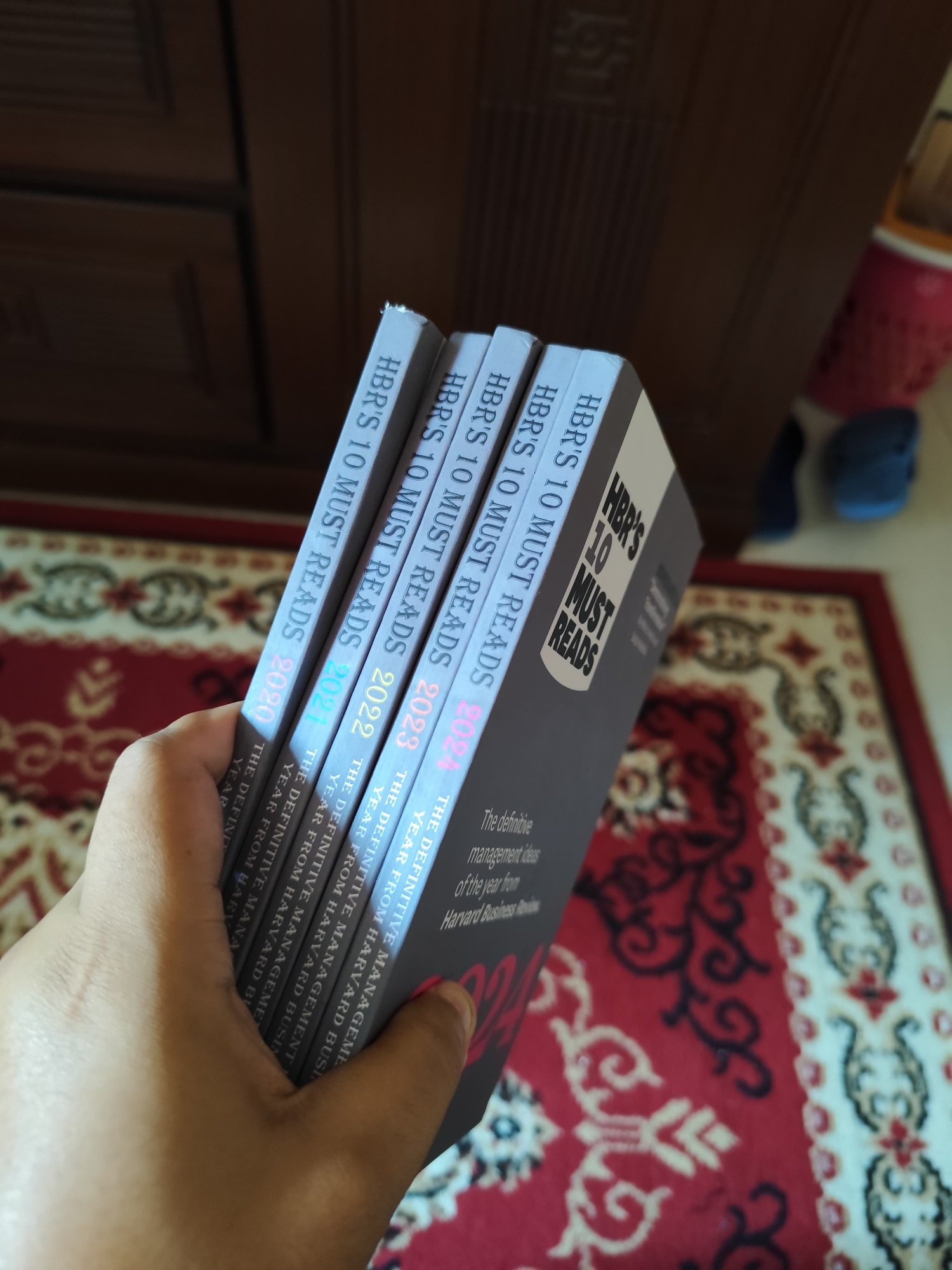 Picture of 5 Years of Must Reads from HBR: 2024 Edition (5 Books) (HBR's 10 Must Reads) by Harvard Business Review