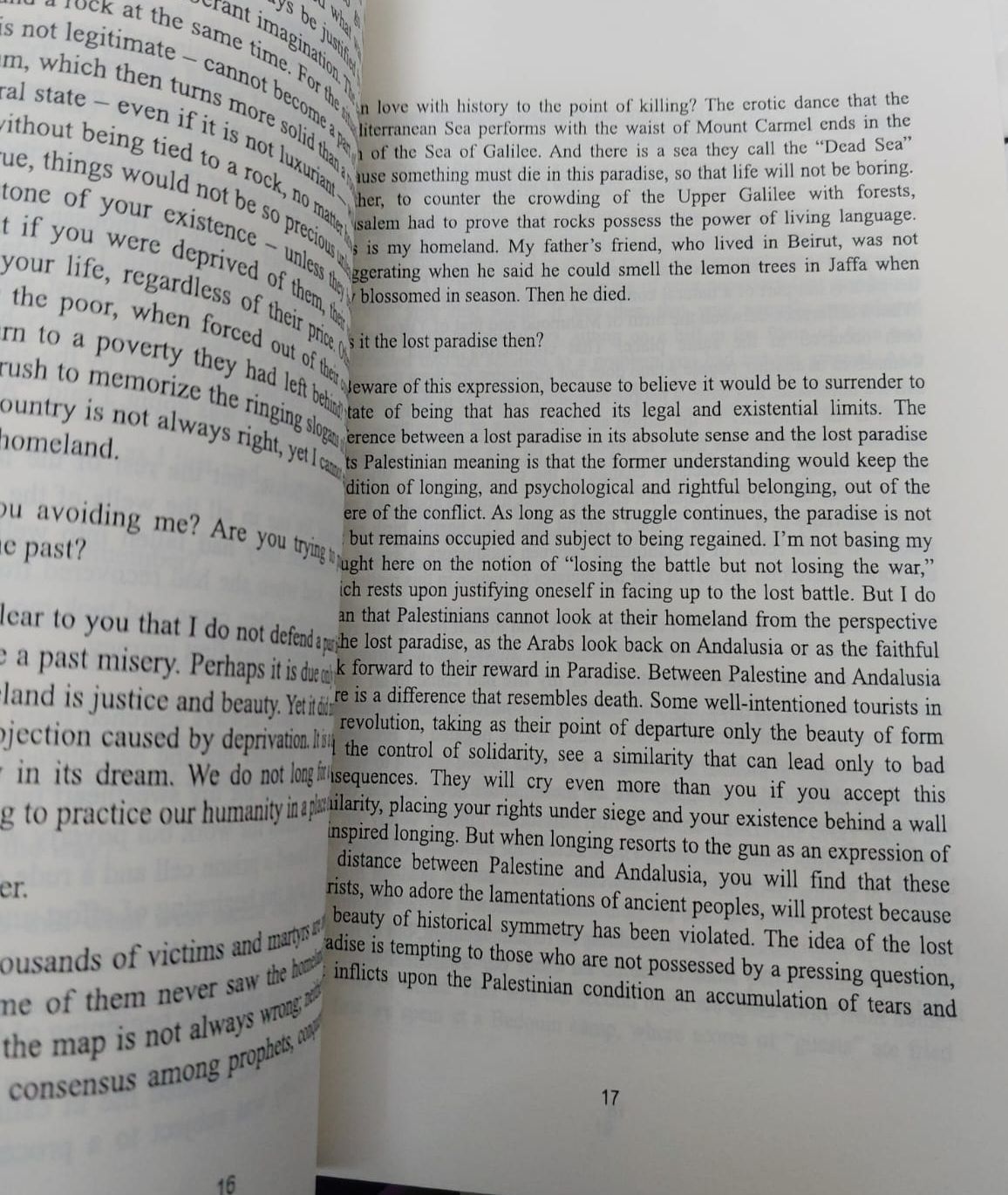 Picture of Journal of an Ordinary Grief by Mahmoud Darwish (Premium Quality - Paperback)