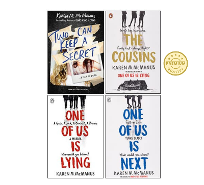 Picture of Collection 4 Books Set (One Of Us Is Lying, One Of Us Is Next, Two Can Keep a Secret & The Cousins) by Karen M. McManus