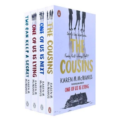 Picture of Collection 4 Books Set (One Of Us Is Lying, One Of Us Is Next, Two Can Keep a Secret & The Cousins) by Karen M. McManus