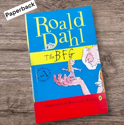 Picture of The BFG Novel by Roald Dahl (Yellowish - Paperback)