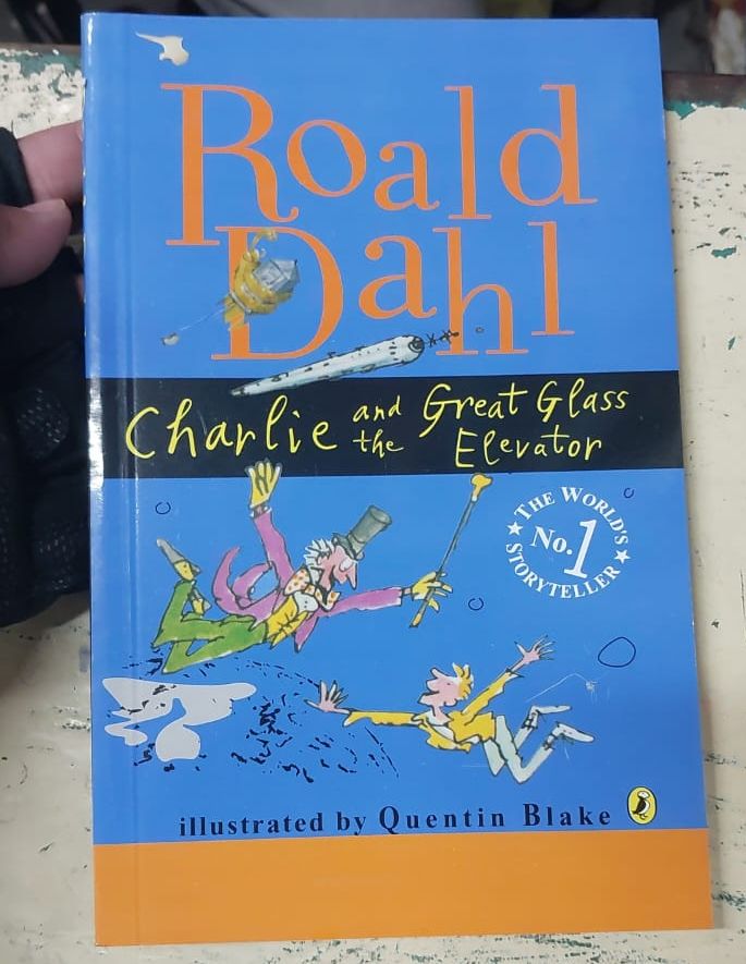 Picture of Charlie and the Great Glass Elevator by Roald Dahl (Yellowish - Paperback)