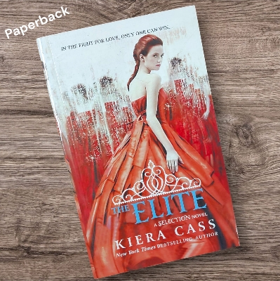 Picture of The Elite (The Selection, 2) by Kiera Cass (Yellowish -  Paperback)