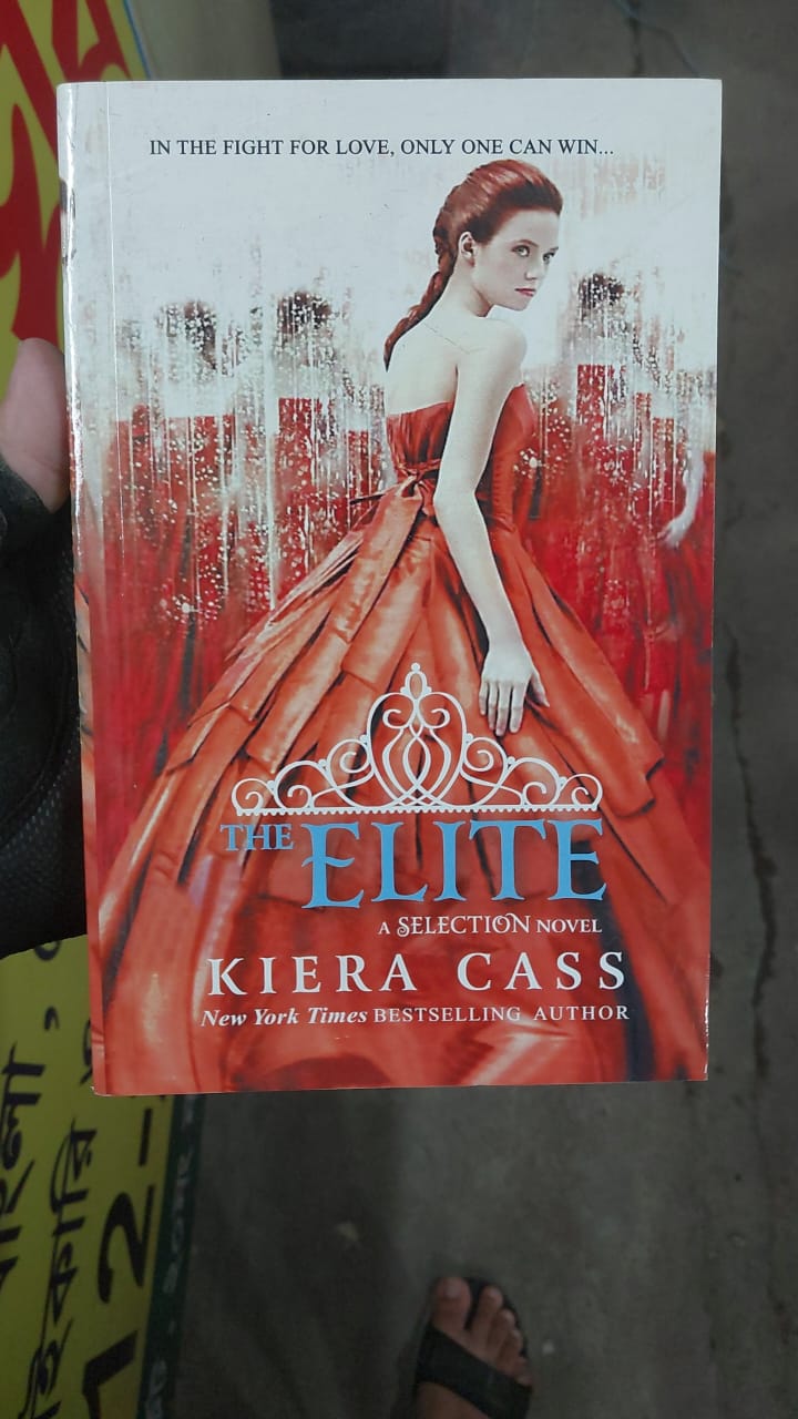 Picture of The Elite (The Selection, 2) by Kiera Cass (Yellowish -  Paperback)