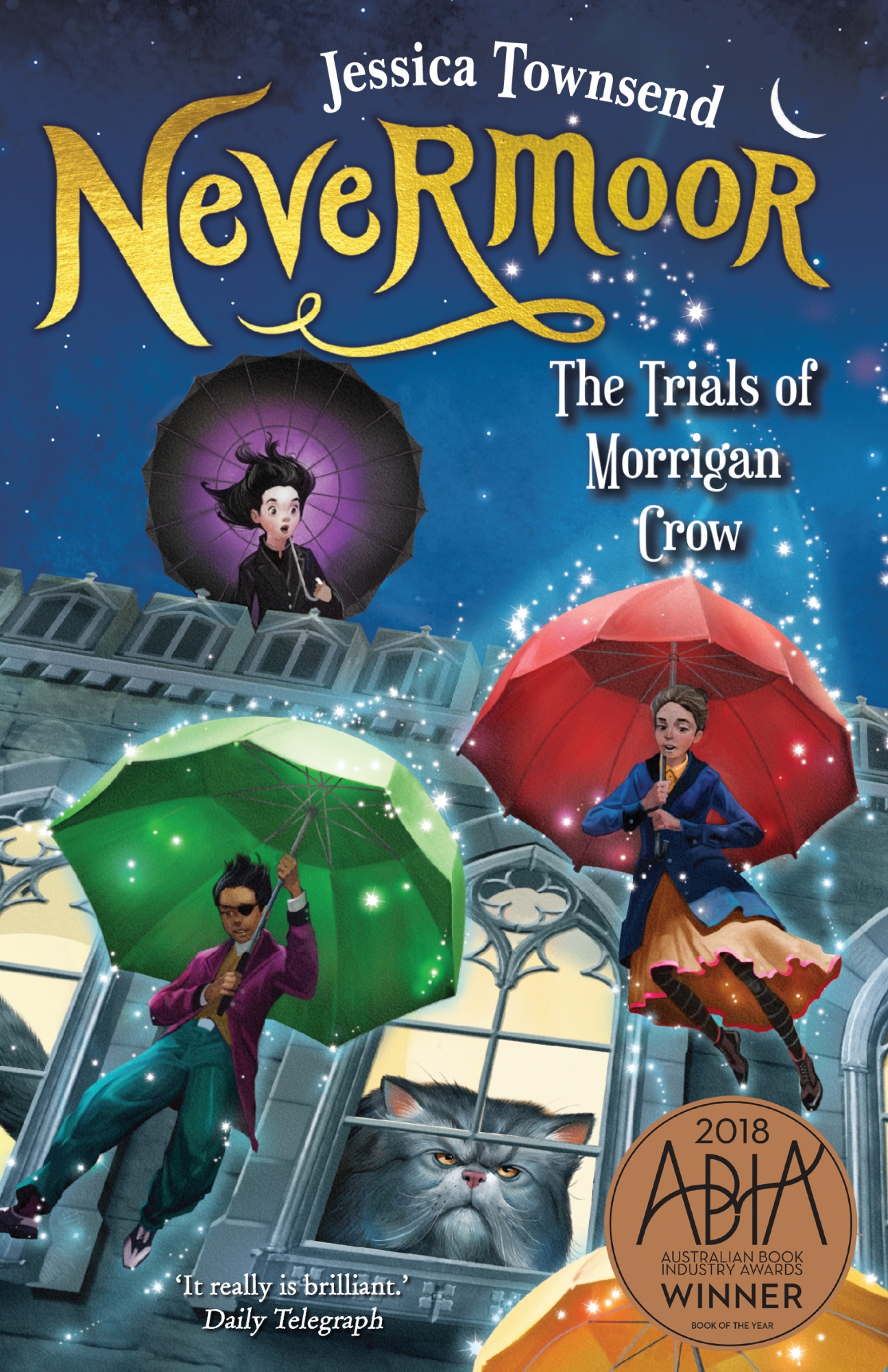 Picture of Nevermoor: The Trials of Morrigan Crow Novel by Jessica Townsend (Paperback)