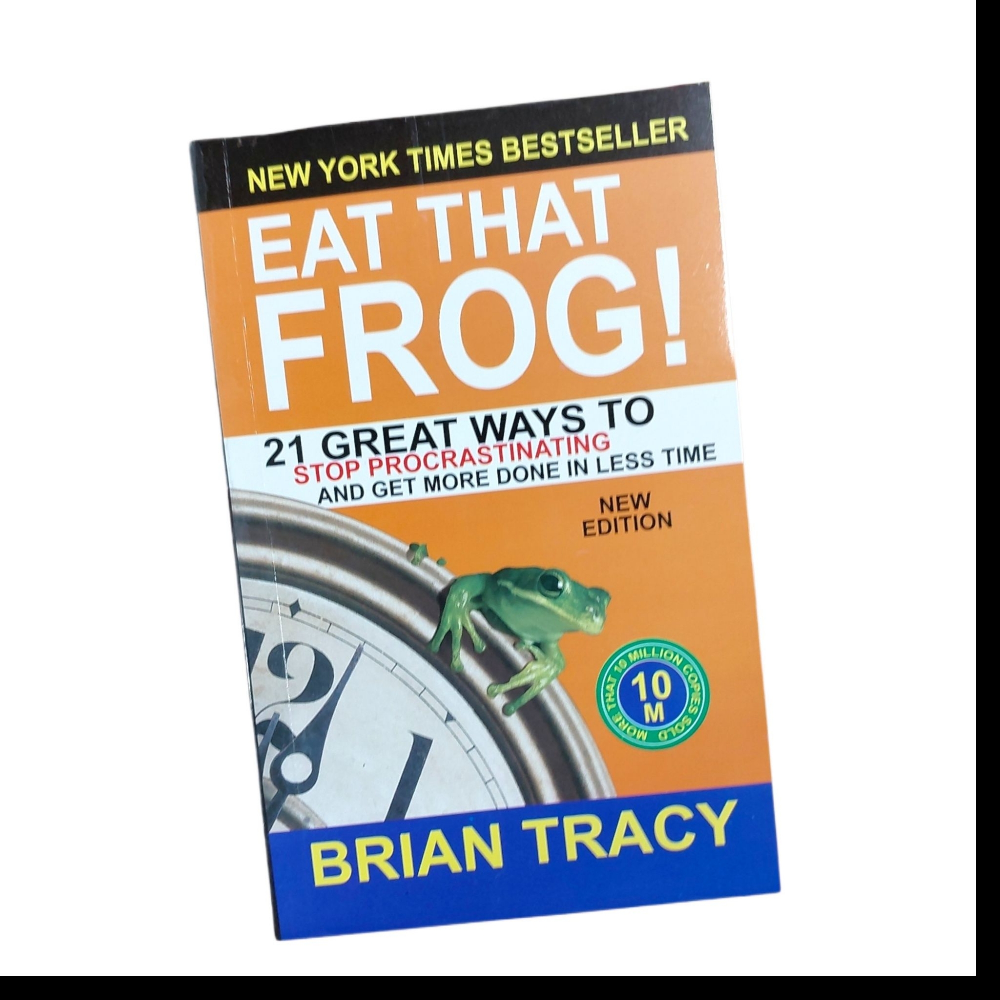 Picture of Eat That Frog! by Brian Tracy (Yellowish - Paperback )
