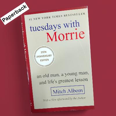 Picture of Tuesdays with Morrie by Mitch Albom  (Yellowish - Paperback)