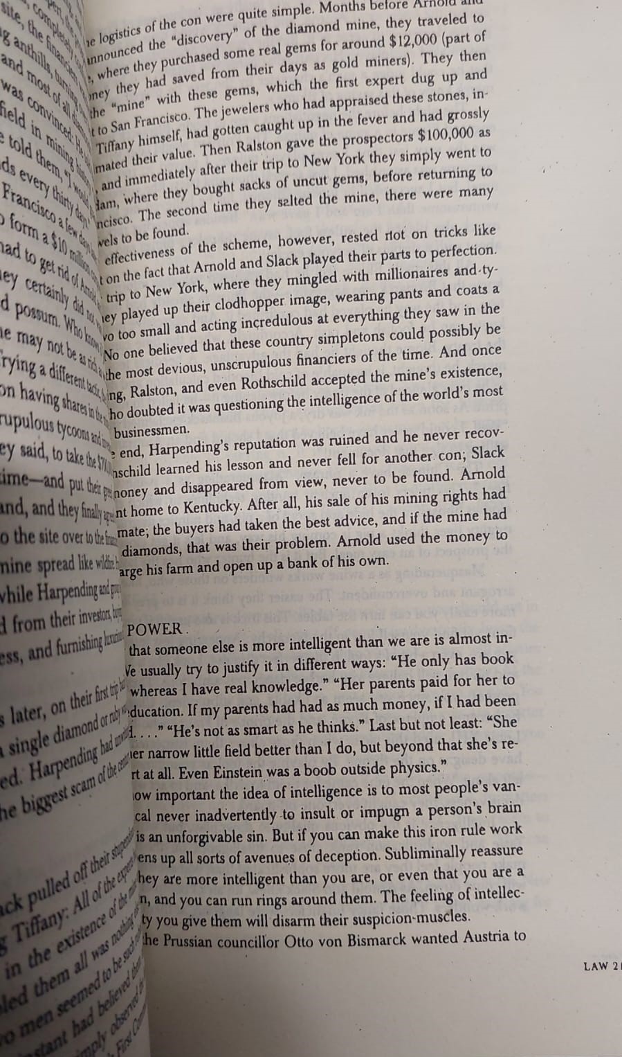 Picture of The 48 Laws of Power by Robert Greene (Yellowish - Paperback)