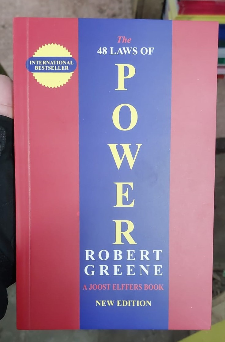 Picture of The 48 Laws of Power by Robert Greene (Yellowish - Paperback)