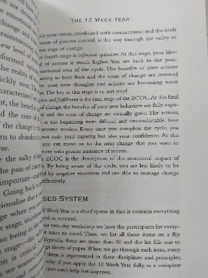 Picture of The 12 Week Year Book by Brian P. Moran and Michael Lennington