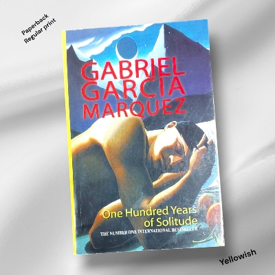 Picture of One Hundred Years of Solitude Novel by Gabriel García Márquez (Yellowish - Paperback)