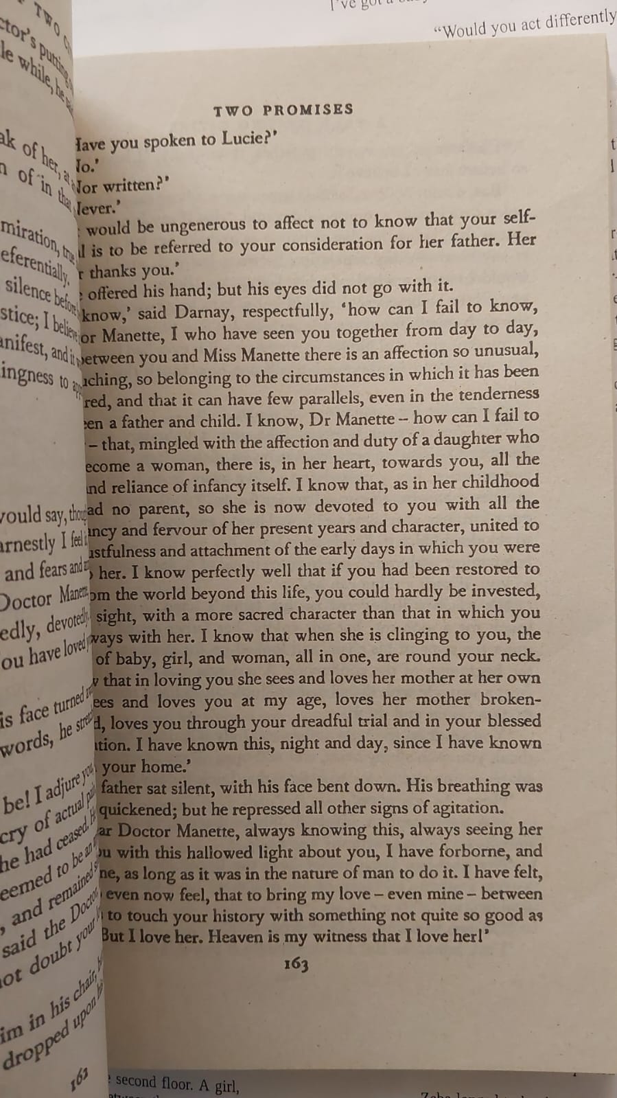 Picture of A Tale of Two Cities Novel by Charles Dickens (Yellowish - Paperback)