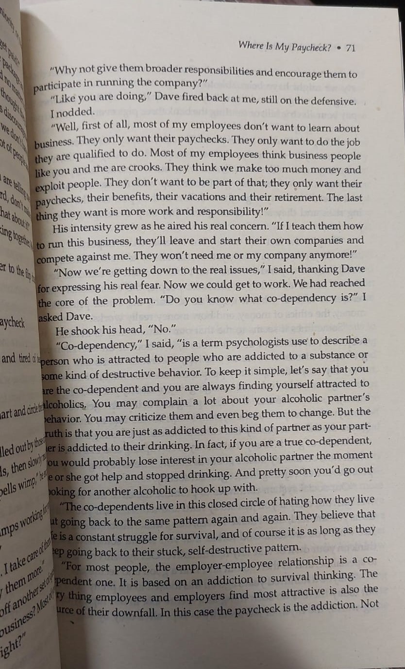 Picture of Be Rich And Happy by Robert T. Kiyosaki (Yellowish Paperback)