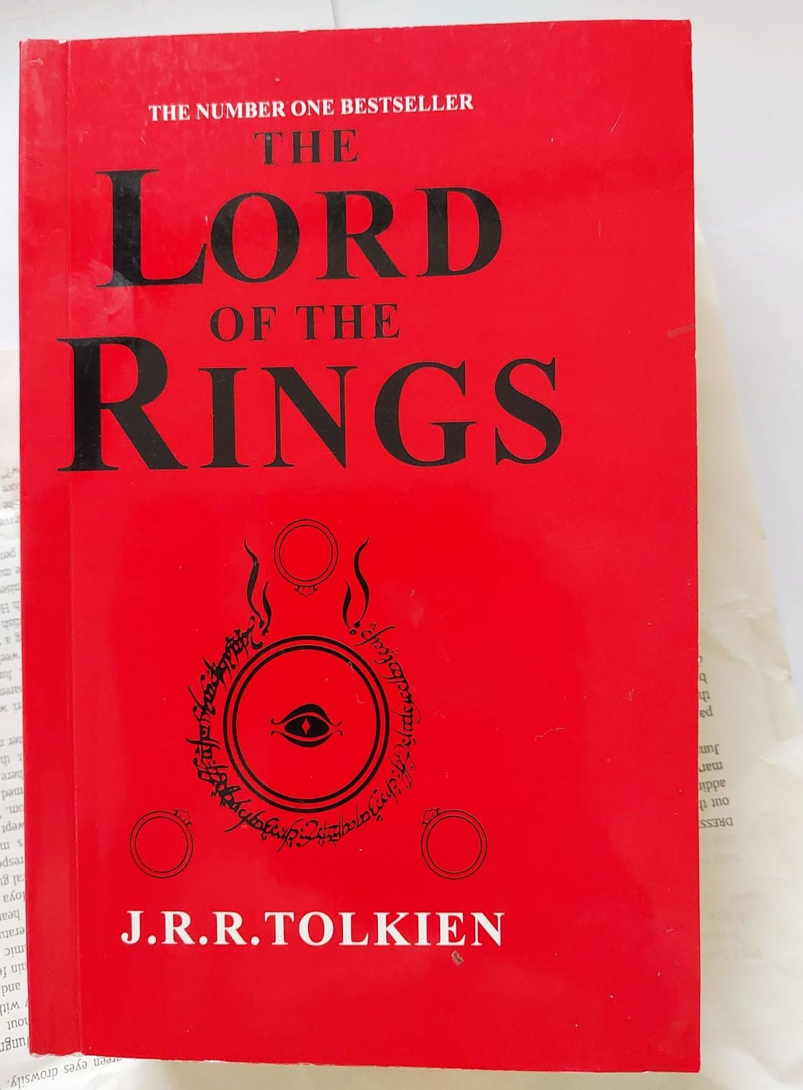 Picture of The Lord of the Rings Novel by John Ronald Reuel Tolkien ( Paperback)