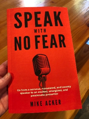 Picture of Speak With No Fear Book by Mike Acker
