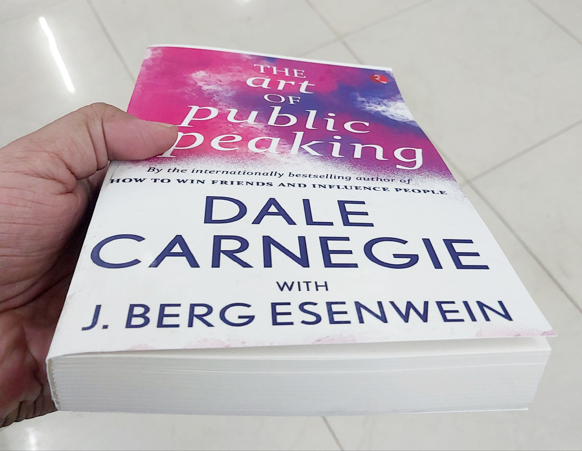 Picture of The Art of Public Speaking Book by Dale Carnegie (Premium - Paperback)