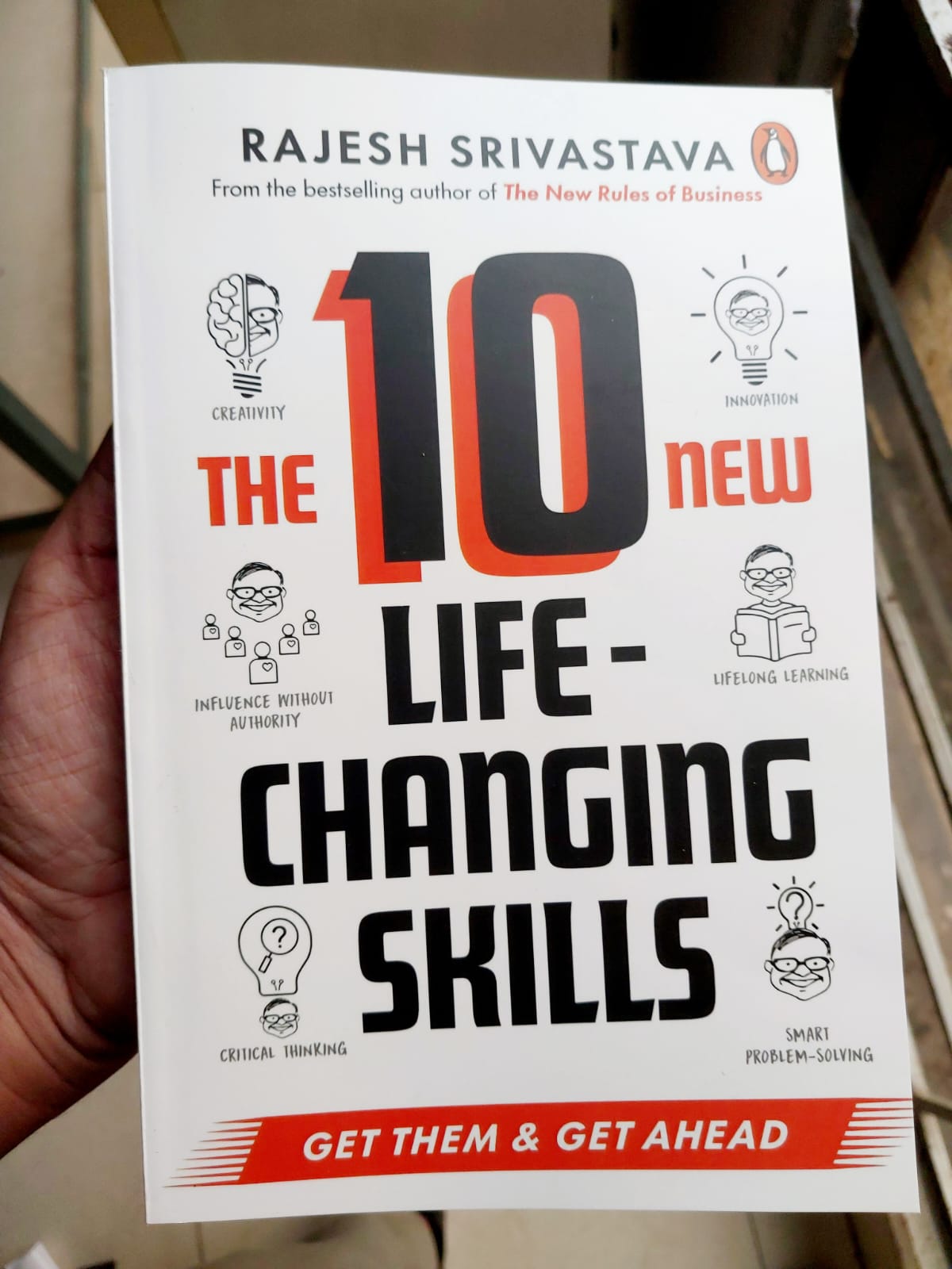 Picture of The 10 New Life-Changing Skills: Get Them and Get Ahead Book by Rajesh Srivastava (Premium - Paperback)