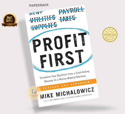 Picture of Profit First: Transform Your Business from a Cash-Eating Monster to a Money-Making Machine Book by Mike Michalowicz