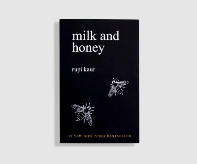 Picture of Milk and honey Book by Rupi Kaur (Yellowish -Paperback)