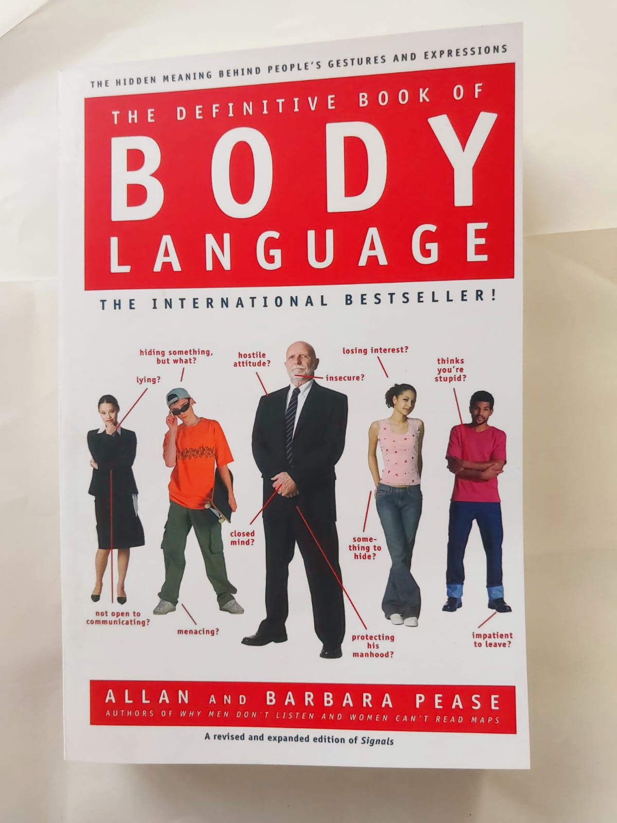 Picture of The Definitive Book of Body Language Book by Barbara Pease (Premium - Paperback)