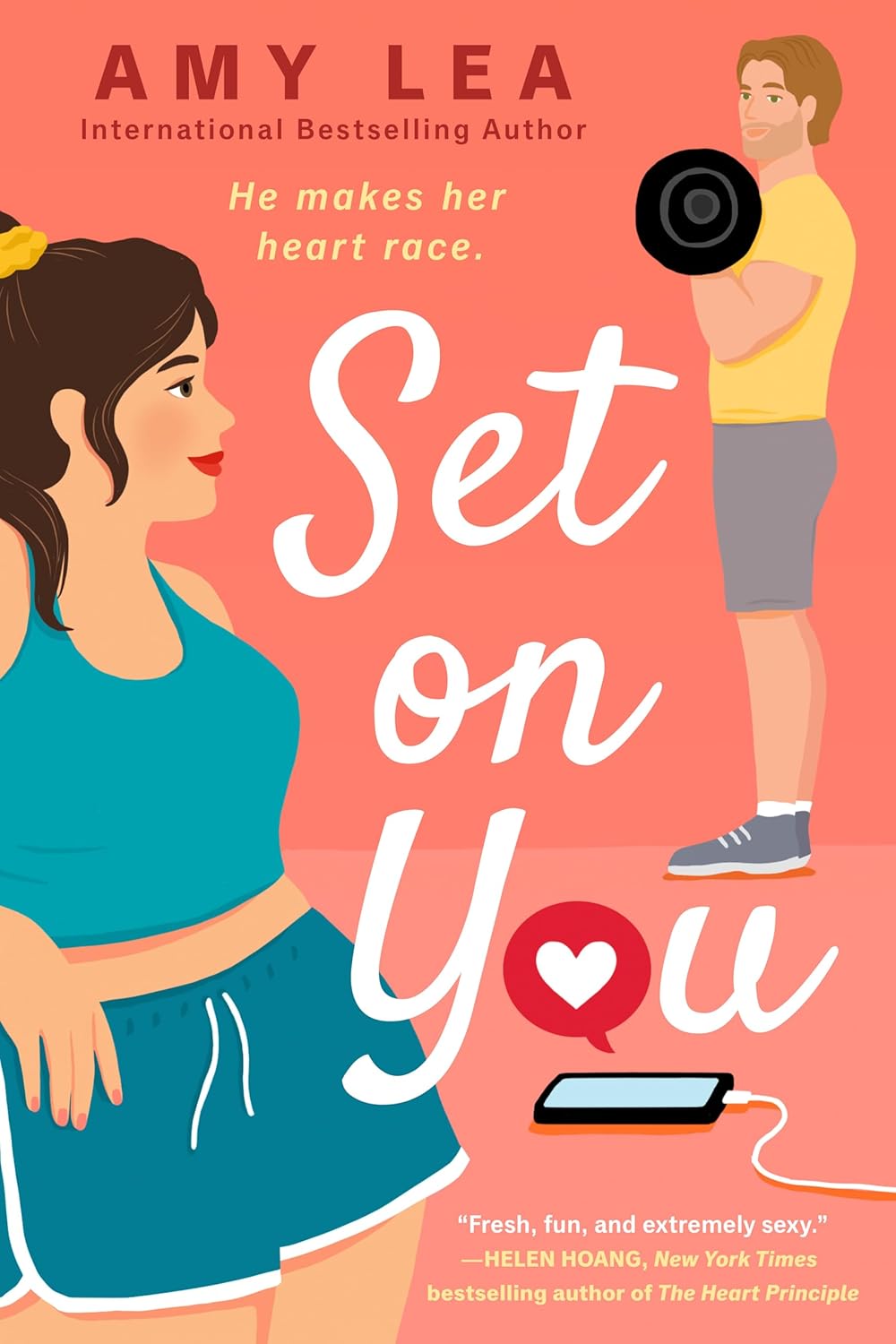 Picture of Set on You (The Influencer Series) by Amy Lea