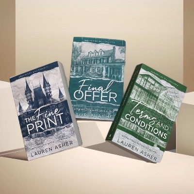 Picture of Terms And Conditions + The Fine Print & Final Offer combo set of 3 books by Lauren Asher (Paperback)