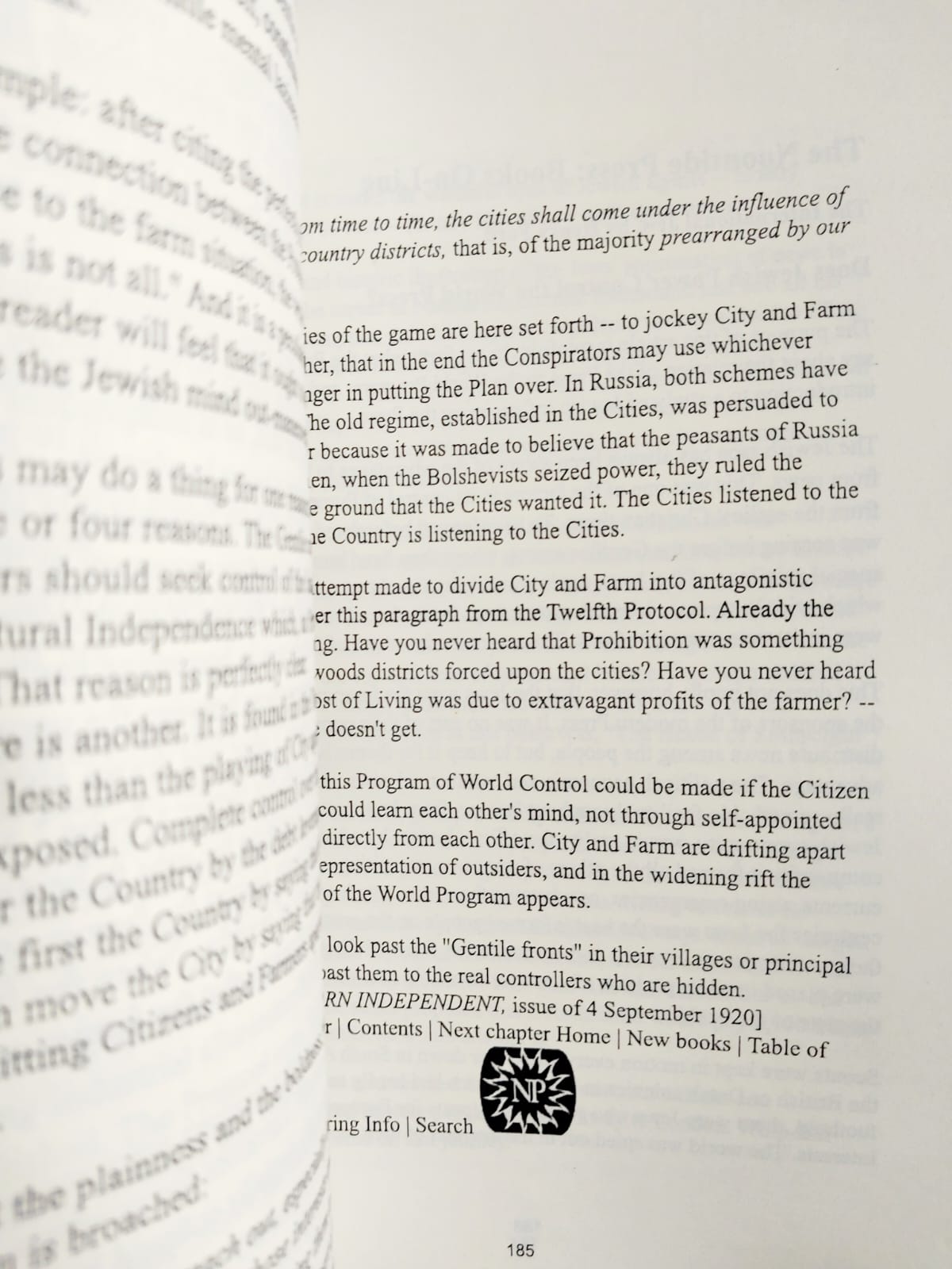 Picture of The International Jew by Henry Ford (Secrets of Zionism) - (4 Volumes in 1) - Premium - Paperback