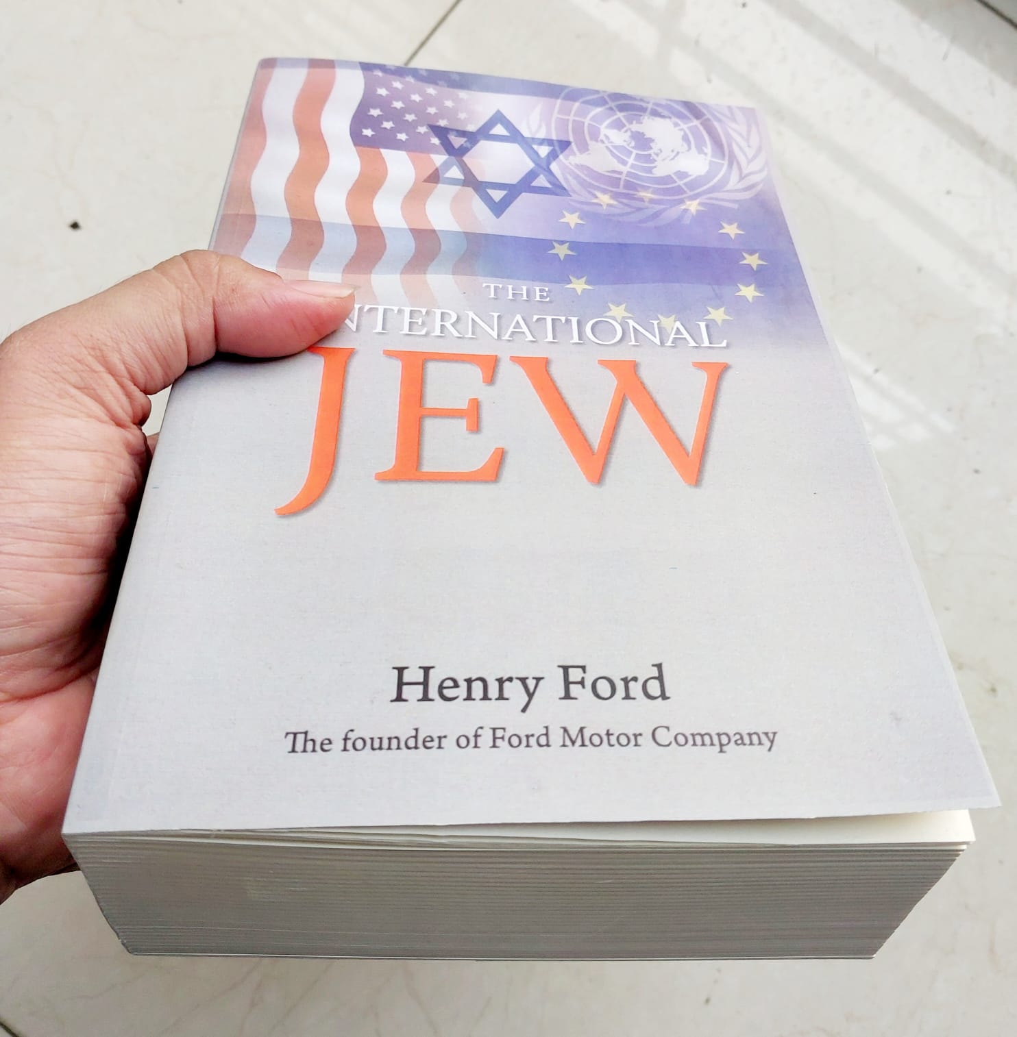Picture of The International Jew by Henry Ford (Secrets of Zionism) - (4 Volumes in 1) - Premium - Paperback