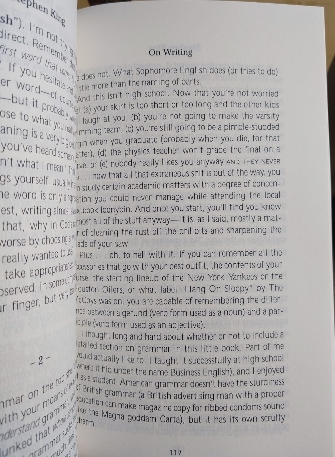 Picture of On Writing: A Memoir of the Craft Book by Stephen King